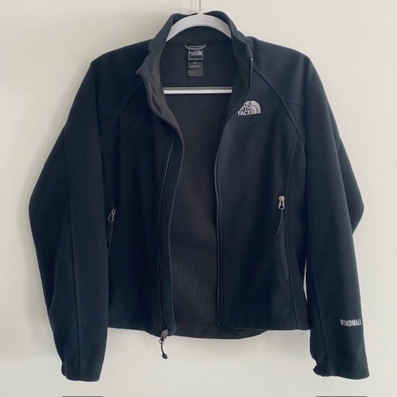 The North Face Black Windwall Fleece Jacket - Women's Small - Pre-owned - Picture 4 of 10